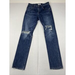 Agolde Blade Skinny Jeans Mens Size 29 Fits 30x31 Distressed Denim Designer